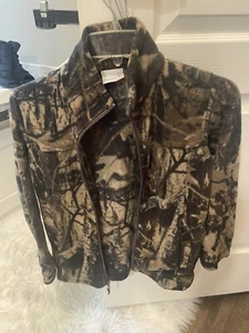 Columbia Camo Fleece Jacket Youth Size Medium - Picture 1 of 2