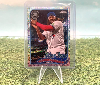 VLADIMIR GUERRERO JR. -2024 Topps Series 1- 1989 CHROME Mojo Refractor BLUE JAYS - Image 1 of 2