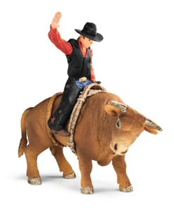 Schleich 72120 Western Rodeo Cowboy with Bull Playset - Picture 1 of 1