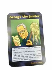 GEORGE THE JANITOR Illuminati New World Order UnLimited NWO STEVE JACKSON CARD