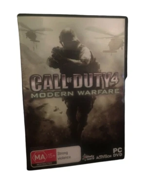 CALL OF DUTY 4 MODERN WARFARE PC GAME AS NEW - Image 1 of 4
