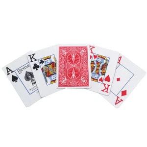 Bicycle Pinochle Jumbo Index Spielkarten - 2 Decks, leicht zu sehen! Große Zahlen - Bild 1 von 3