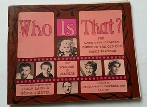 Who Is That?  by Warren B. Meyers 1967 PB - Picture 1 of 12