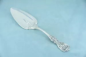 Reed & Barton Francis I Sterling 9-1/2" Solid Pie Cake Server New Mark No Mono - Picture 1 of 7