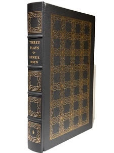 THREE PLAYS Henrik Ibsen  Easton Press 100 Greatest Books 1st Edition 1st Prt. - Picture 1 of 11