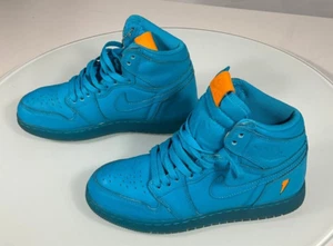 Nike Air Jordan 1 Retro High Hi Gatorade Blue Lagoon AJ6000-455 Size 6Y - Picture 1 of 22