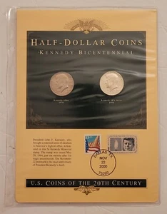 US Coins of the 20th Century Collection Bicentennial Half-Dollar Kennedy Set - Picture 1 of 4