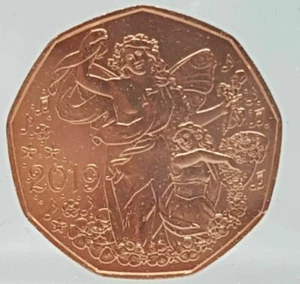 manueduc    AUSTRIA   2019  5 Euros  Conmemorativa AÑO NUEVO UNC - Bild 1 von 2