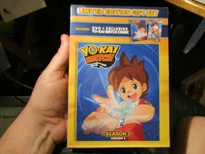 YO-KAI WATCH: Season 1 Volume 1 DVD Gift Set w/ Exclusive Comic Book NEW SEALED - Picture 1 of 11