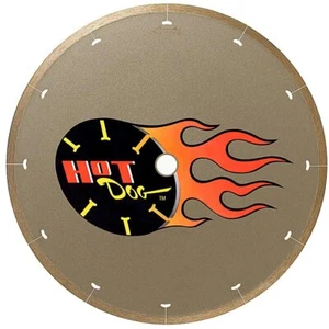 MK Diamond MK 225 Hot Dog Porcelain Diamond Blade - 10" x .05" x 5/8" (158436) - Picture 1 of 1