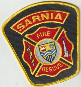 Sarnia Ontario Fire Rescue Service patch ship from Australia - Picture 1 of 1