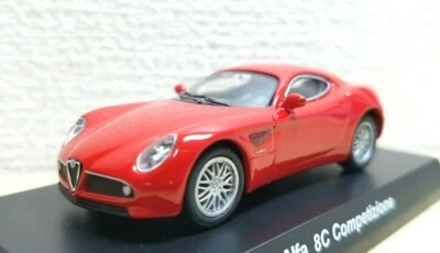 1/64 Kyosho Alfa Romeo 8C COMPETIZIONE RED diecast car model  - Image 1 of 3