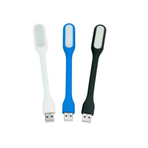 USB LED Lampe Leselampe Licht für Laptop PC Power-Bank | sehr flexibles Silikon - Bild 1 von 3