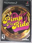 Pimp My Ride the video game MTV Play Station 2 PS2 / Very Good / CIB With Guide 