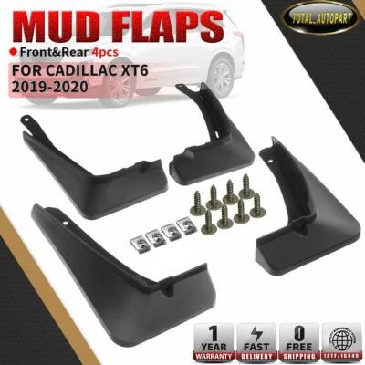 4 брызговика брызговики передние и задние крылья для Cadillac XT6 3,6 л 2019 2020 - Изображение 1 из 4