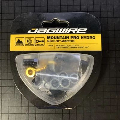 Kits adaptadores de ajuste rápido Jagwire HyFlow Mountain Pro Avid XX World Cup Juicy Seven Foto 1 de 4