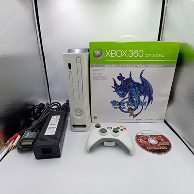 Microsoft Xbox 360 White Console Boxed Game Blue Dragon Box Japanese Tested - Image 1 of 4