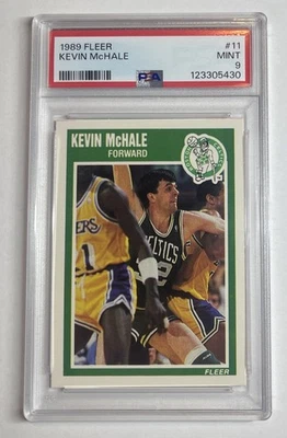 Fleer #11 1989-90 Kevin McHale Celtics Hof PSA 9 como nuevo 89-90 🏀🔥 Foto 1 de 2