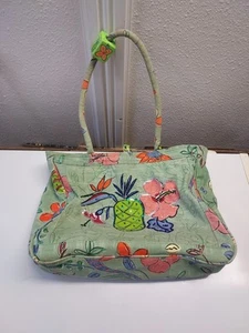 Sally Huss Canvas Tote Beach Bag - Picture 1 of 7