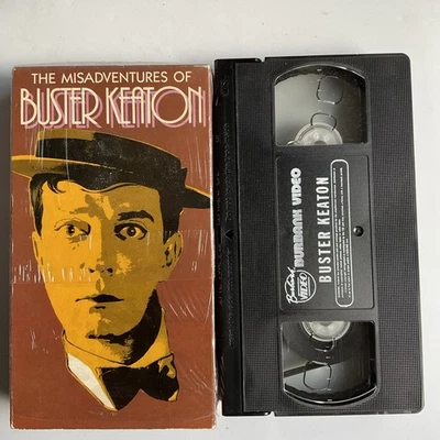 The Misadventures of Buster Keaton VHS 1950, 1991 **Buy 2 Get 1 Free** - Image 1 of 2