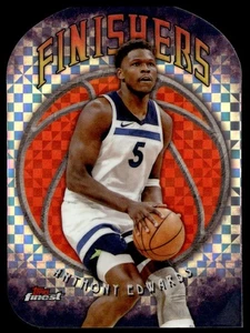 2024-25 Topps Finest Finishers XFractor Anthony Edwards #F-4 - Picture 1 of 2