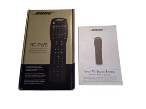 Bose RC-PWS Solo TV Sound System & CineMate Series II Universal Remote Control - Picture 1 of 4