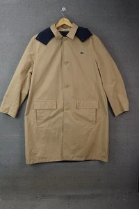Lacoste Live Unisex Double Face Reversible Jacket Beige Marine/Verde 2XL - Picture 1 of 16