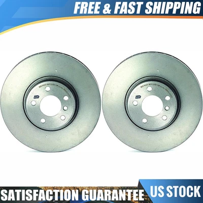 Brembo High Performance OE Front Brake Rotors Set For BMW X5 2002 2003 2004 2005 - Imagem 1 de 4