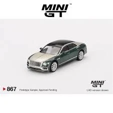 MINIGT BENTLEY FLYING SPUR - WHITE SAND VERDANT - 867 SCALA 1:64 - Immagine 1 di 4