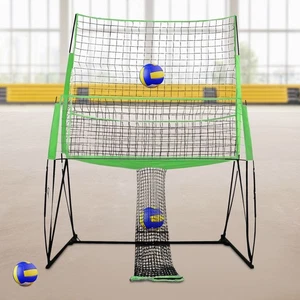 Floor Mounted Volleyball Practice Net Volleyball Training Net For Gymnasium NEW - Picture 1 of 19