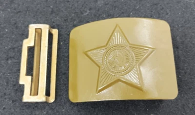 Belt buckle military USSR soldier Soviet army volumetric hook Surplus - Image 1 of 4