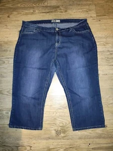 Zana Di Women's Plus Size Capri Jeans Size 22 - Picture 1 of 9