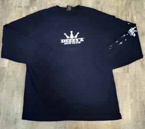 Men’s Vintage Autocannon Racer T Shirt XL Dizzy'z Dub Club Long Sleeve Chrome - Picture 1 of 18