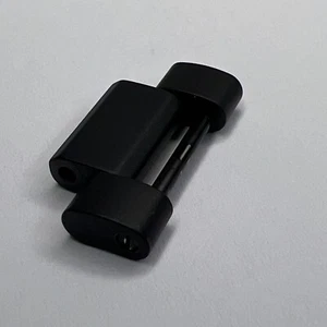 Authentic Tag Heuer 20mm Black Ceramic 1/2 Half Link Pin & Screw for CAR2A91 - Picture 1 of 5