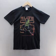 Vintage Star Wars T Shirt Small Black Elite Enforcer Graphic Print Short Sleeve