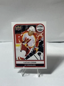 2023-24 Upper Deck AHL - Star Rookies #128 Lucas Ciona (RC) - Picture 1 of 6