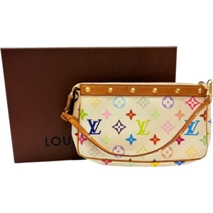 Auth LOUIS VUITTON Pochette Accessoires M92649 Monogram MultiColor #36636107 - Picture 1 of 18