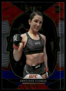 Panini Select UFC #80 2023 Cheyanne Vlismas Red and Blue Prizms - Imagen 1 de 2