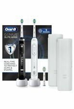 Oral-B Genius Elite 6000 Electric Toothbrush - Black/White