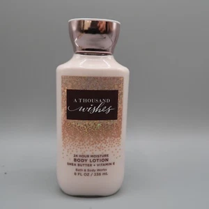 Bath & Body Works A Thousand Wishes Body Lotion 8 fl oz 24 hour moisture Shea - Picture 1 of 3