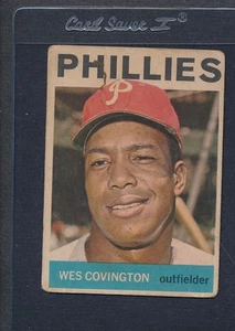 1964 Topps Venezuelan #208 Wes Covington Phillies Poor-Fair *95 - Picture 1 of 1