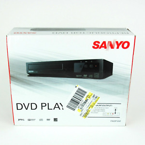 Sanyo DVD and CD Player & Remote  slow motion, search  New in Box FWDP105F
