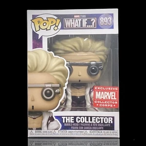 Funko Pop + Protector! Marvel #893 What If...? The Collector MCCC *siehe Bilder* - Bild 1 von 12