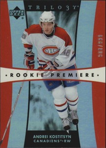 2005-06 Upper Deck Trilogy #272 Andrei Kostitsyn RC /999 - NM-MT