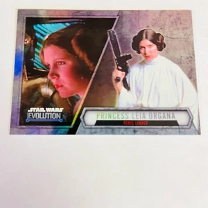 2016 Star Wars Evolution Base Card #36 Princess Leia Organa: Rebel Leader - Picture 1 of 2