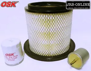 FITS Nissan Patrol GU 4.5L 4.8L OIL AIR FUEL FILTER SERVICE KIT TB45E TB48DE 97+ - Picture 1 of 1