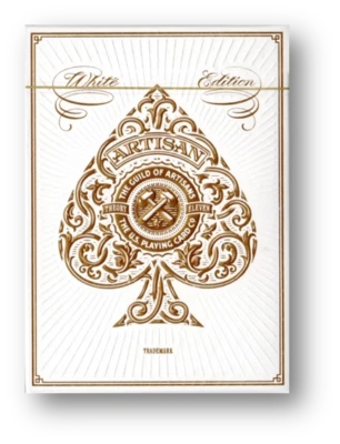 Artisan White Edition Playing Cards by theory11 Poker Spielkarten Kartenspiel - Bild 1 von 4