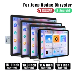 Plug&Play JOYING Floating Screen Android 13 Car Radio For Jeep Wrangler JK 11-17 - Picture 1 of 16