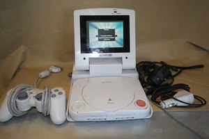 PS1 console + LCD Monitor  + controller +charger+car charger VINTAGE - Picture 1 of 11