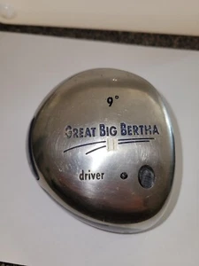 Great Big Bertha 2 9° Driver Golf Used Right Handed - Picture 1 of 5